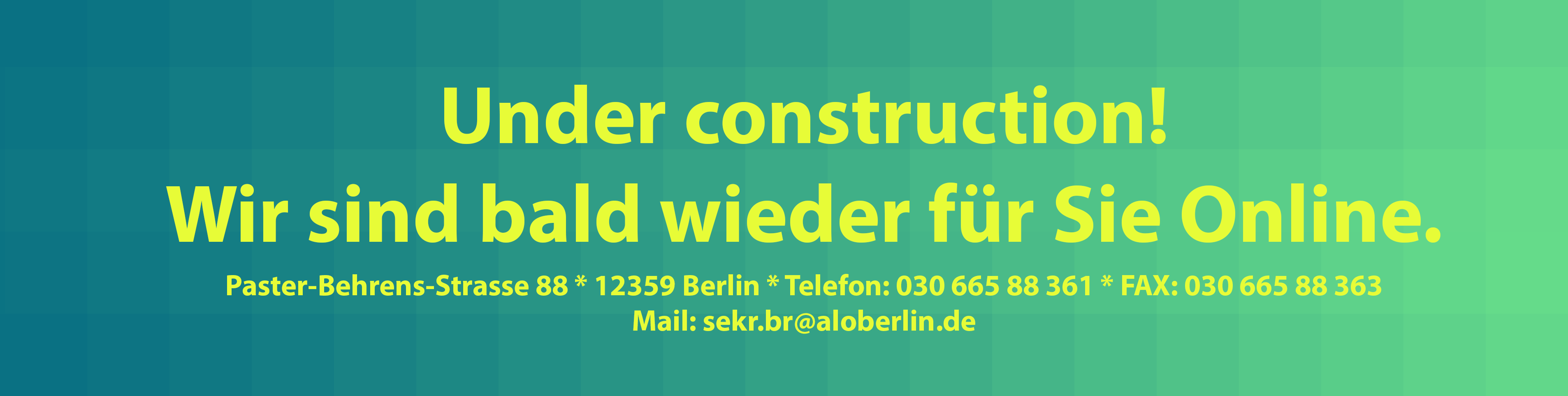 Under construction